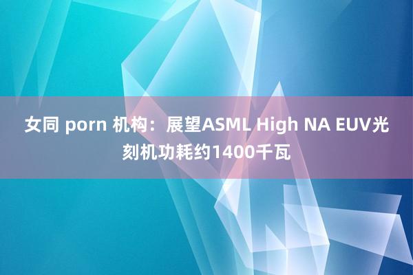 女同 porn 机构：展望ASML High NA EUV光刻机功耗约1400千瓦